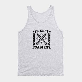 Compass and Tick Cross: Finding Order Out of Chaos Tank Top